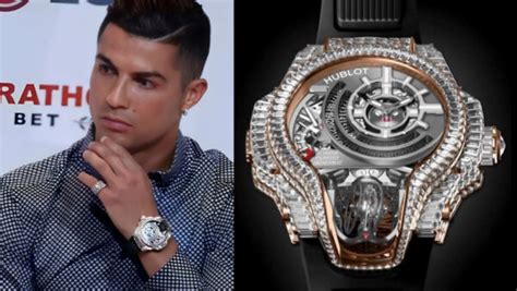 cristiano ronaldo owns hublot|Cristiano Ronaldo white gold watch.